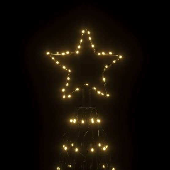Julgranskon Varmvit 1400 Leds 160X500 Cm