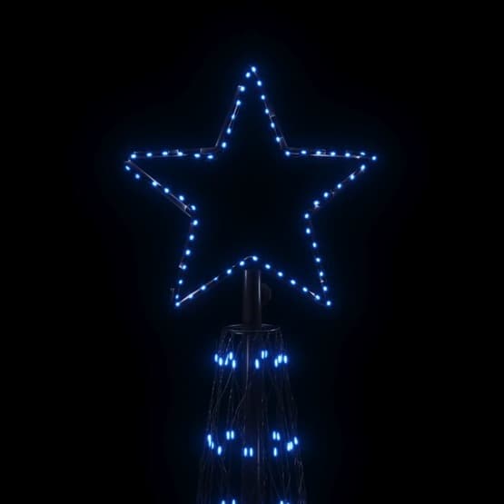 Julgranskon Blå 3000 Leds 230X800 Cm