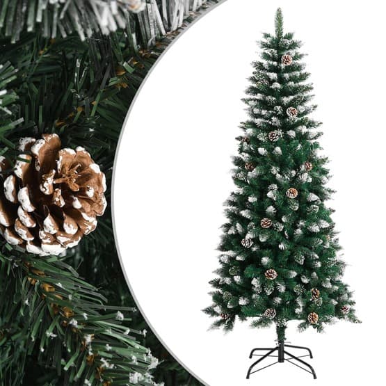 Plastgran Med Fot Pvc Grön 150 Cm