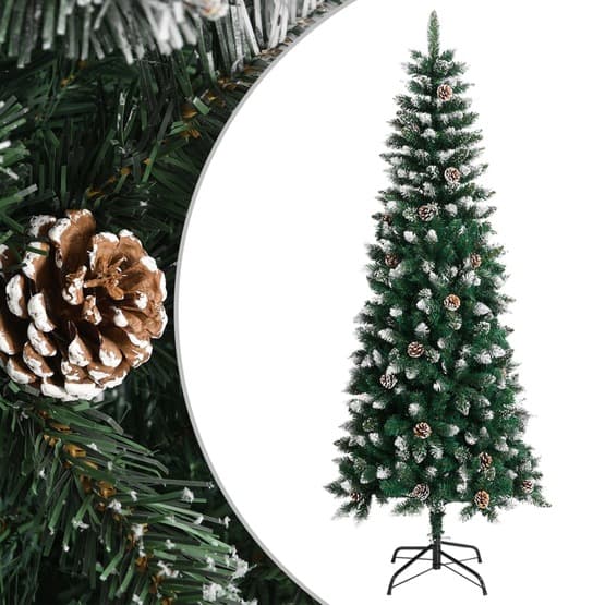 Plastgran Med Fot 210 Cm Pvc Grön