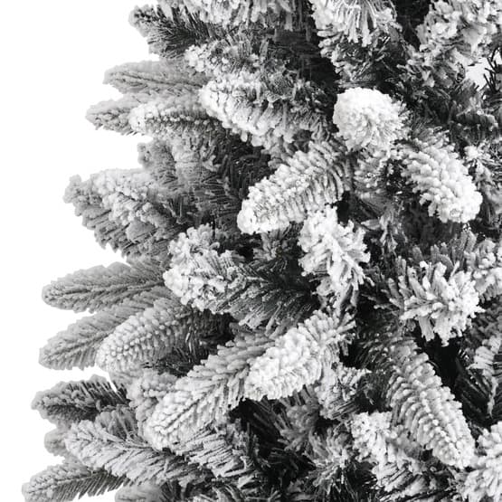 Plastgran Med Snö 120 Cm Pvc Och Pe