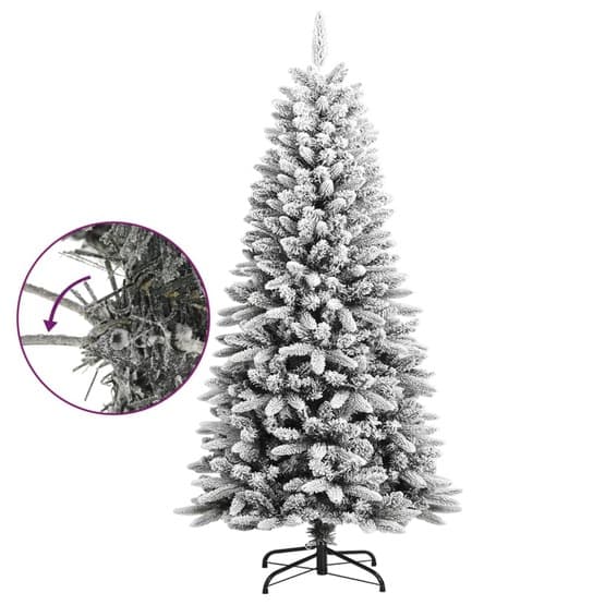 Plastgran Med Snö 120 Cm Pvc Och Pe