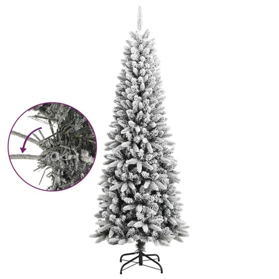 Plastgran Med Snö 240 Cm Pvc Och Pe