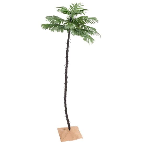 Palmträd Med Led Varmvit 136 Leds 220 Cm