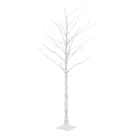 Björkträd Med Led Varmvit 128 Leds 220 Cm