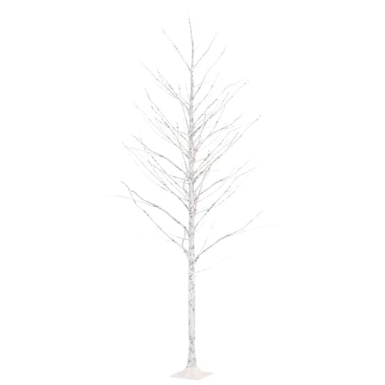 Björkträd Med Led Varmvit 240 Leds 300 Cm