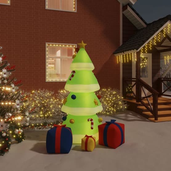 Uppblåsbar Julgran Med Leds 240 Cm