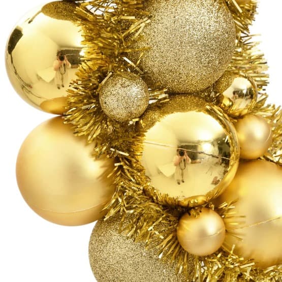 Julkrans Guld 45 Cm Polystyren