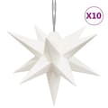 Miniatyrbild 2 av 10: Stjärna 10 Leds Vit 10 Cm