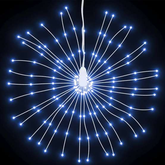 Julbelysning 4 St 140 Led Kallvit 17 Cm