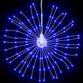 Miniatyrbild 4 av 9: Julbelysning 4 St 140 Led Blå 17 Cm