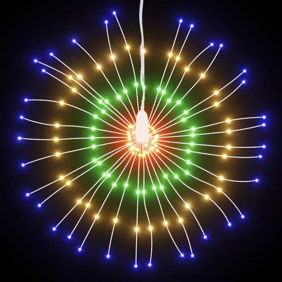 Julbelysning 140 Led Flerfärgad 17 Cm