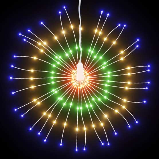 Julbelysning 4 St 140 Led Flerfärgad 17 Cm