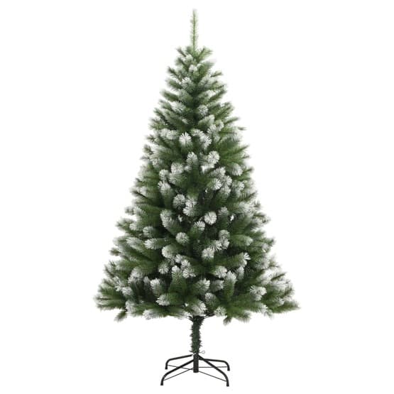 Plastgran Med Snö Och Gångjärn 240 Cm
