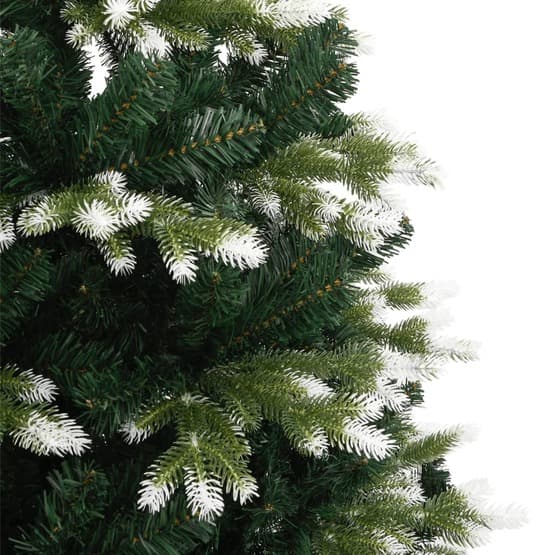 Plastgran 120 Cm Med Gångjärn Och Snö