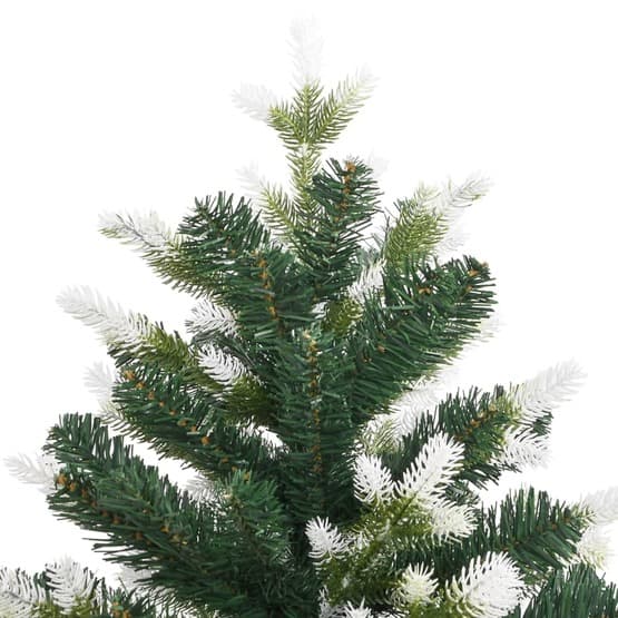 Plastgran 120 Cm Med Gångjärn Och Snö