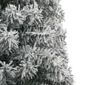 Miniatyrbild 4 av 6: Smal Julgran Med Stativ Och Snö 270 Cm Pvc