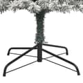 Miniatyrbild 5 av 6: Smal Julgran Med Stativ Och Snö 270 Cm Pvc