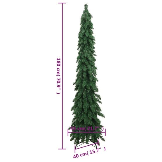 Plastgran Med 100 Led 180 Cm