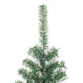 Miniatyrbild 4 av 7: Plastgran Med Snö Grön 210 Cm