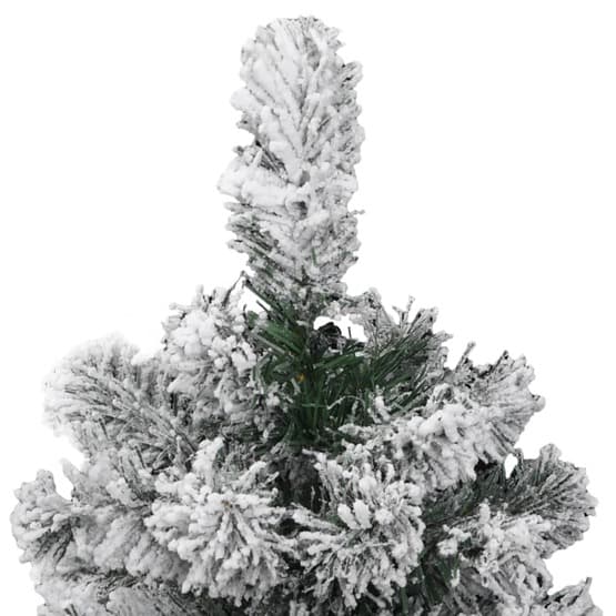Plastgran Med Snö Gångjärn 120 Cm