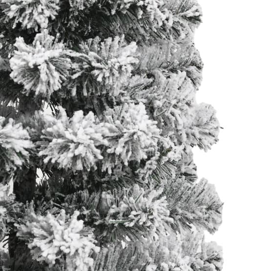 Plastgran Med Snö Gångjärn 120 Cm