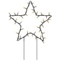 Miniatyrbild 4 av 10: Julstjärna 3 St Med Spett 50 Leds 29 Cm