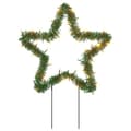 Miniatyrbild 4 av 10: Julstjärna Med Spett 50 Leds 29 Cm 3 St