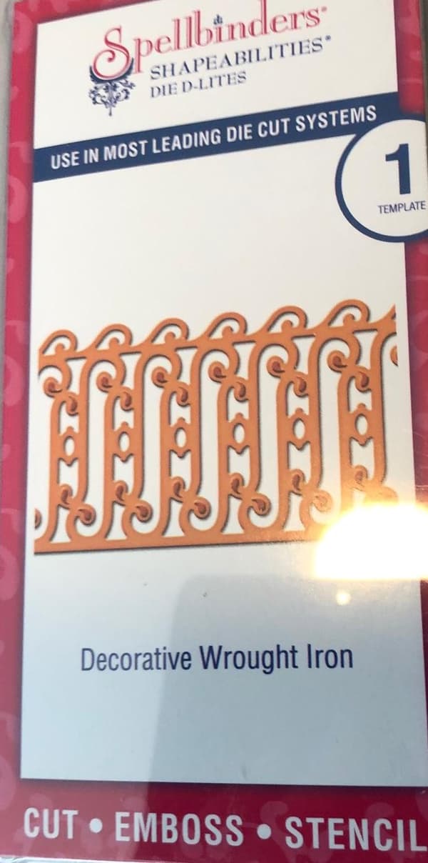 dies metall scrapbooking staket
