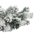 Miniatyrbillede 4 af 5: juleguirlande med puddersne 5 m PVC grøn