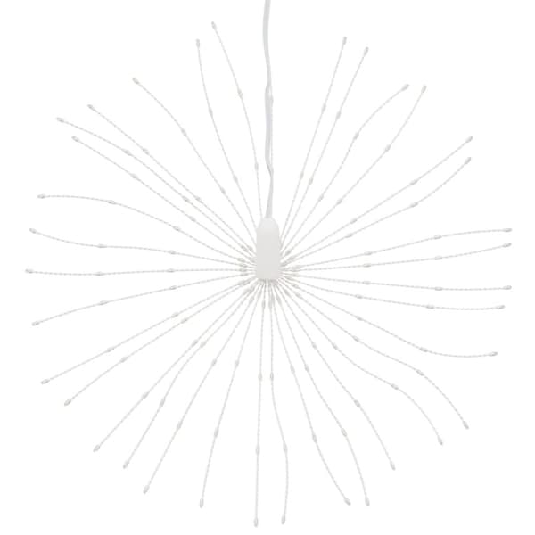 Starburst jouluvalo 140 LED-valoa kylmä valkoinen 17 cm