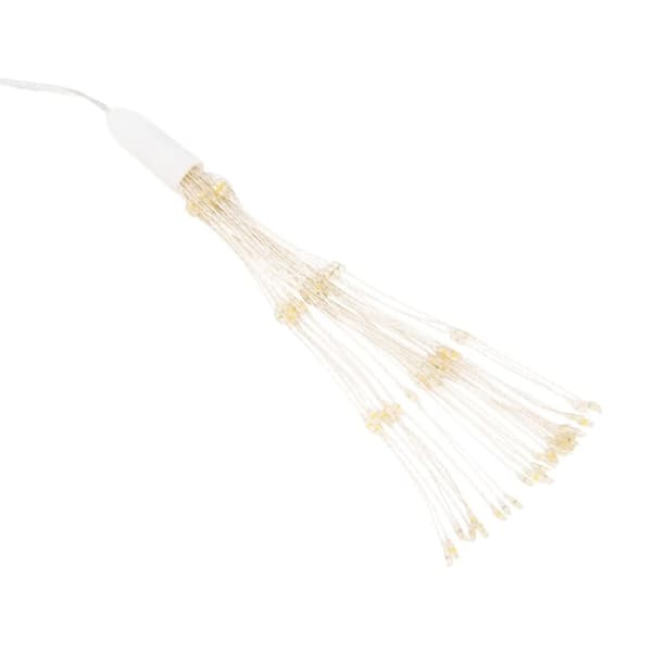 Starburst jouluvalo 140 LED-valoa kylmä valkoinen 17 cm