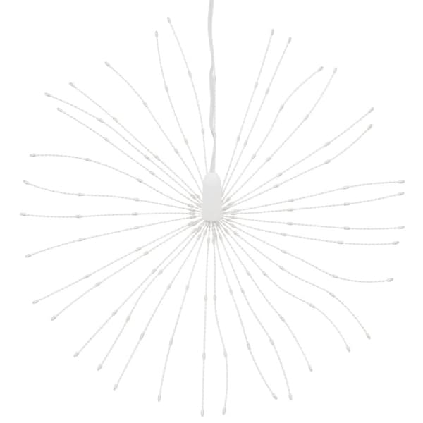 Starburst jouluvalo 140 LED-valoa sininen 17 cm