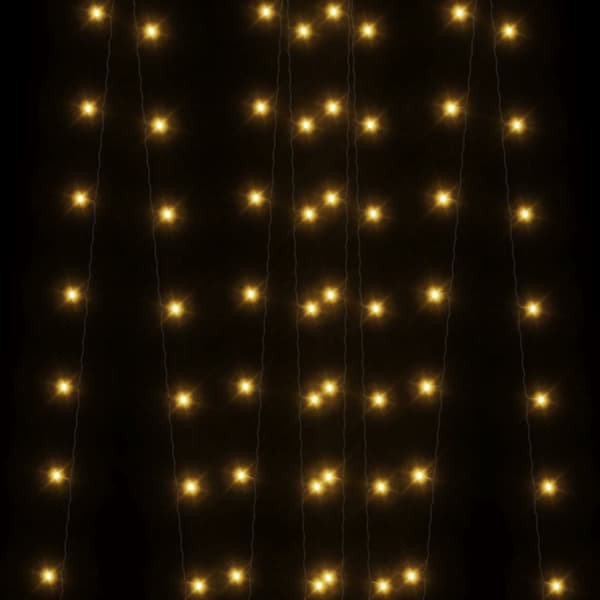 lyskæder 2 stk. 2x200 LED inde/ude soldrevet varm hvid
