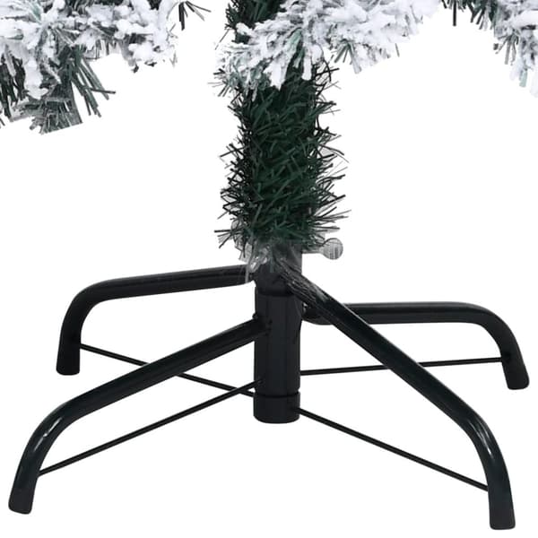 Plastgran med snö grön 400 cm PVC