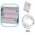 Pikkukuva 5 / 5: LED-lamppujen koristejohdot 10m 100LED kylmä valkoinen