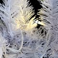 Miniatyrbillede 8 af 8: juleguirlande med LED-lys 20 m hvid