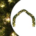 Miniatyrbillede 1 af 6: juleguirlande med LED-lys 5 m