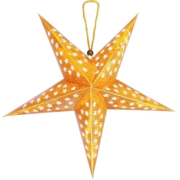 LED-oplyst papir stjerne SY-002 45 cm