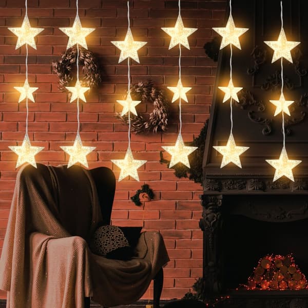 LED-gardin med fjernbetjening (CD005)