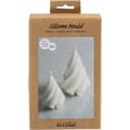 Miniatyrbild 2 av 8: Silikonform Gjutform - Julgranar Swirl - 2 st