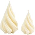 Miniatyrbild 1 av 8: Silikonform Gjutform - Julgranar Swirl - 2 st