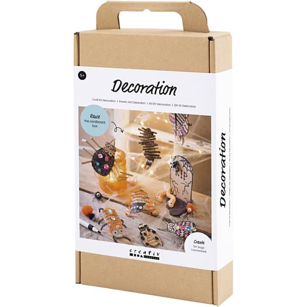 DIY Pysselkit - Halloweenkyrkogård Med Insekter