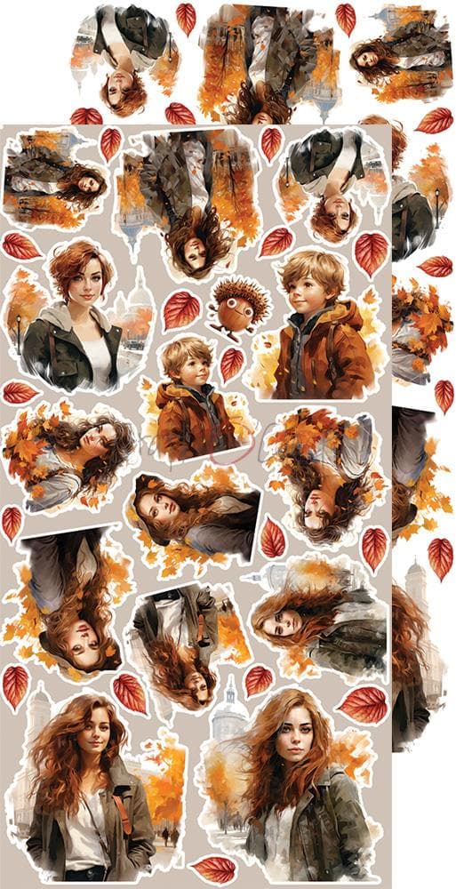 Paper Pack Extra Set - Craft O Clock - Autumnaria Autumn