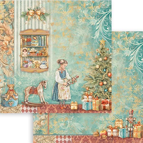 Paper Pad 12x12 Stamperia - The Nutcracker