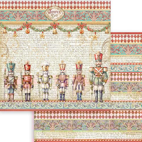 Paper Pad 12x12 Stamperia - The Nutcracker