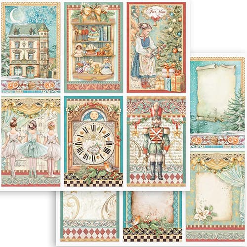 Paper Pad 12x12 Stamperia - The Nutcracker