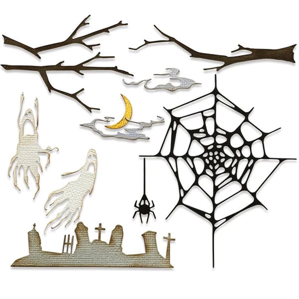 Dies Sizzix Thinlits - Fright Night - Tim Holtz