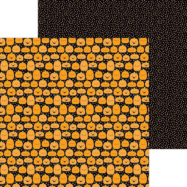 Paper Pad 12x12 - Doodlebug - Hey Pumpkin