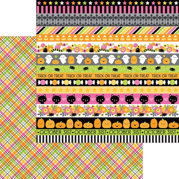 Paper Pad 12x12 - Doodlebug - Hey Pumpkin